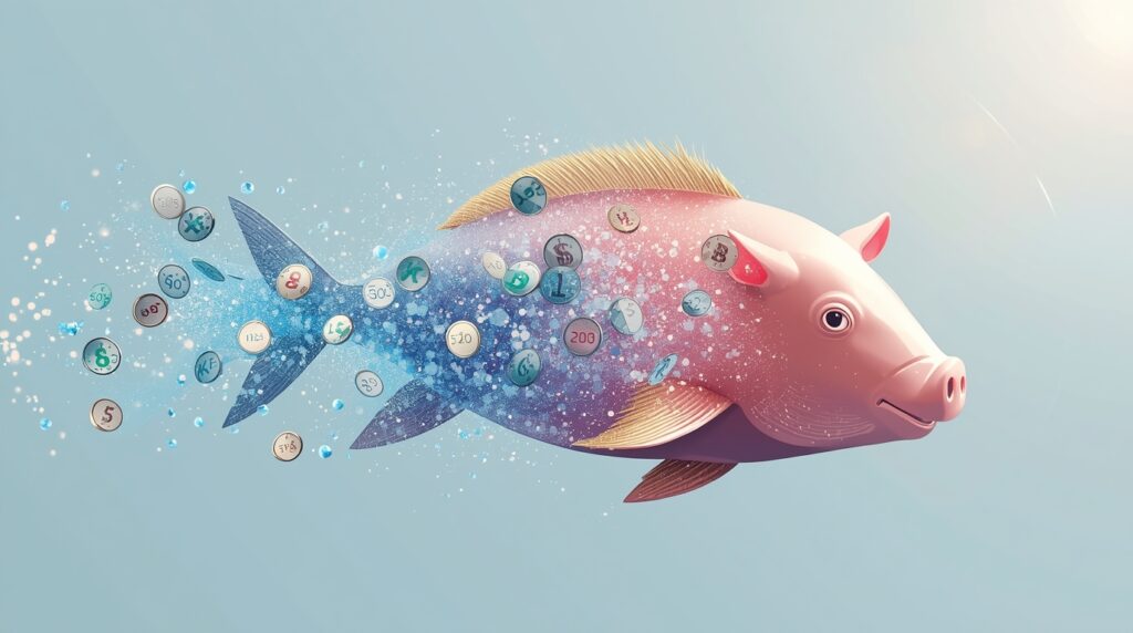 Robo Advisor Vergleich 2025: Automatisch investieren & clever sparen 2 Lucid Origin Ein glnzendes Sparschwein mit rosafarbenem Krper 0