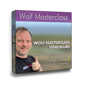 WOLF MASTERCLASS – Super-Affiliate-Kurs
