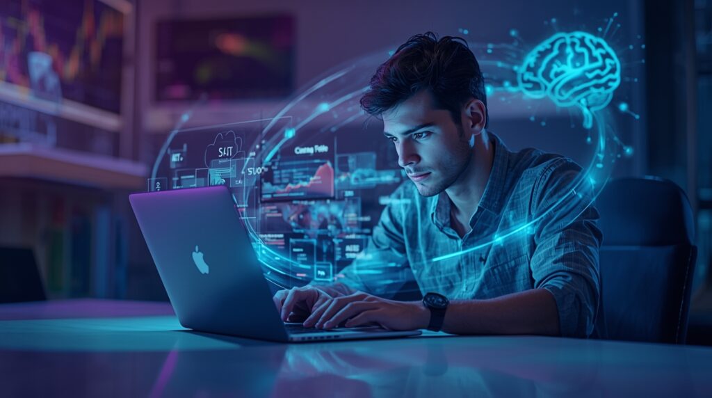 Lucid Origin A young determined entrepreneur male or female wo 0