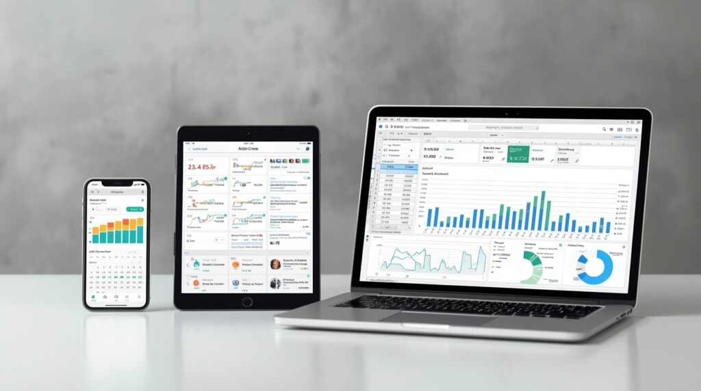 Lucid Origin Moderner digitaler Arbeitsbereich mit einem Smart 2